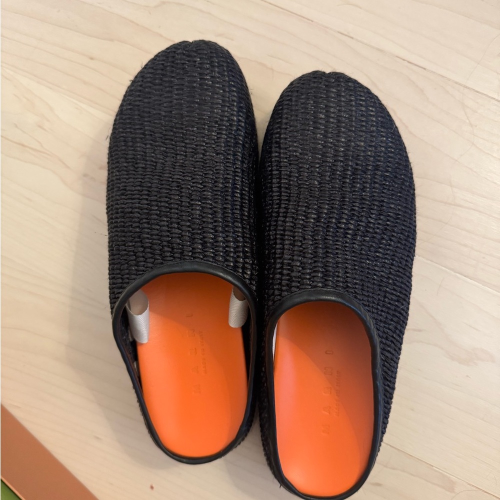 Marni Black Woven Espadrilles - Picture 2 of 7